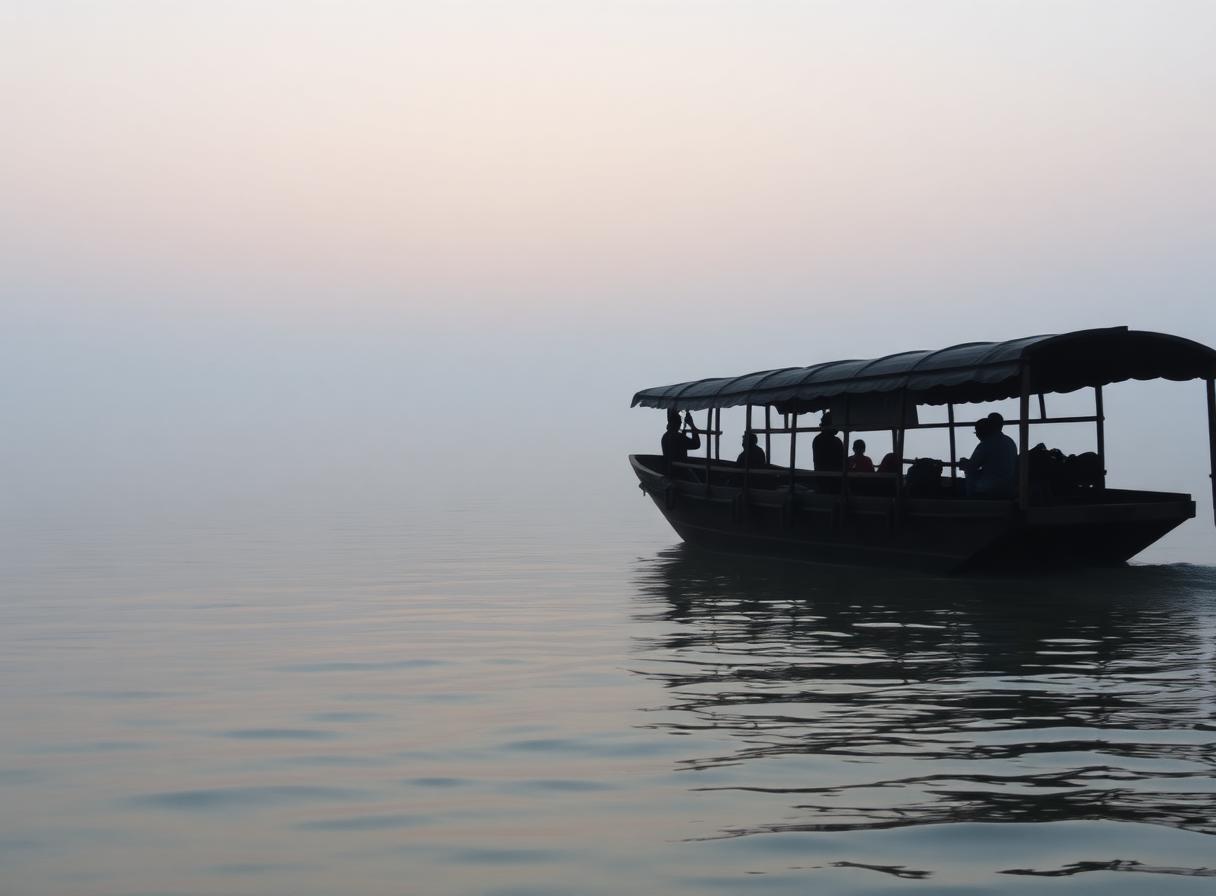 Dawn on the Brahmaputra